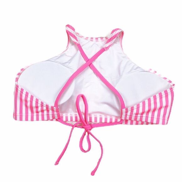 Coco Rave Pink Flamingo bikini top size XL 38D - Picture 3 of 5